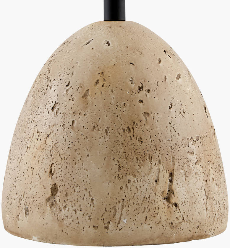 Chandi Traditional Brown Table Lamp