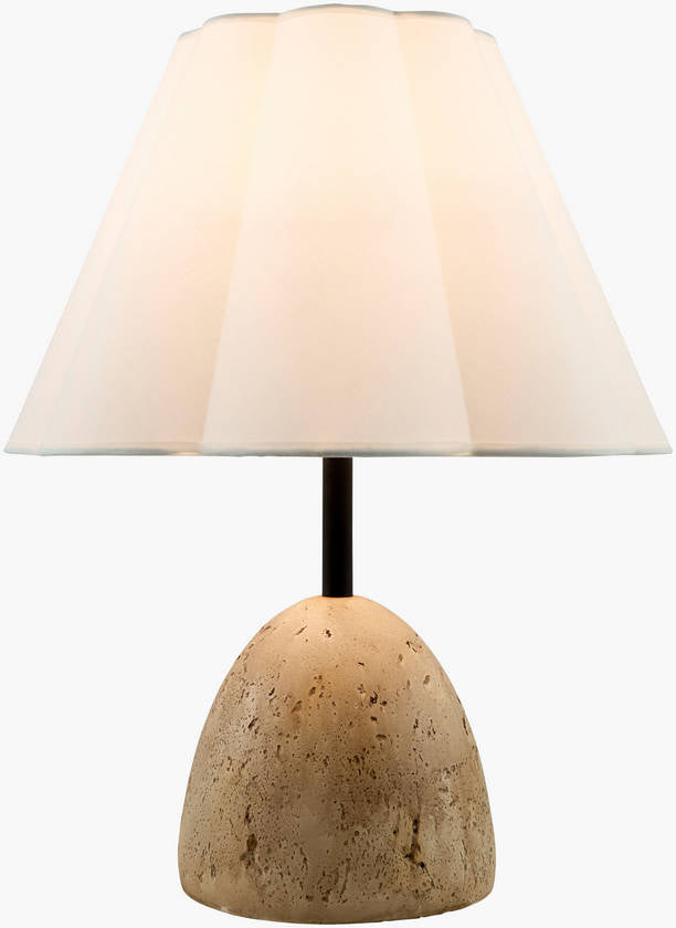 Chandi Traditional Brown Table Lamp