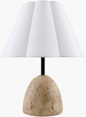 Chandi Traditional Brown Table Lamp