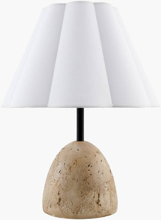 Chandi Traditional Brown Table Lamp