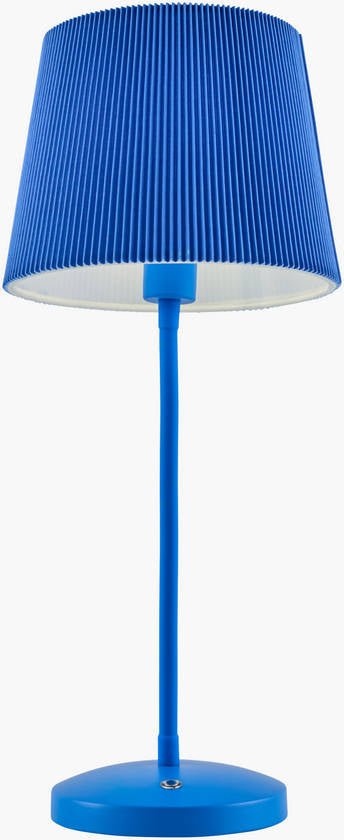 Shaquela Modern Dark Blue Table Lamp