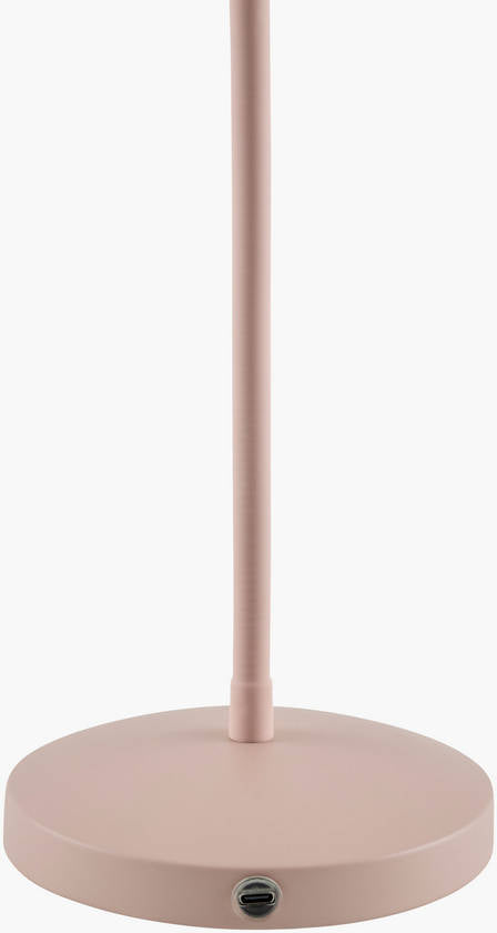 Shaquela Modern Pink Table Lamp