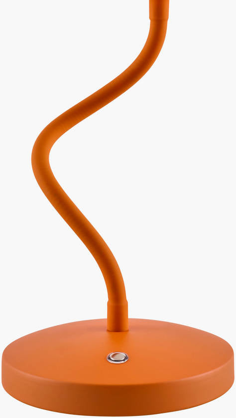 Shaquela Modern Orange Table Lamp