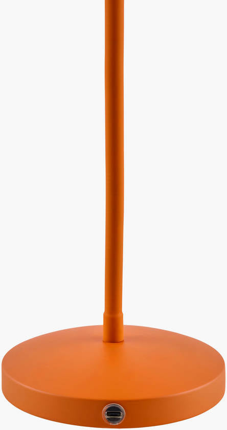 Shaquela Modern Orange Table Lamp