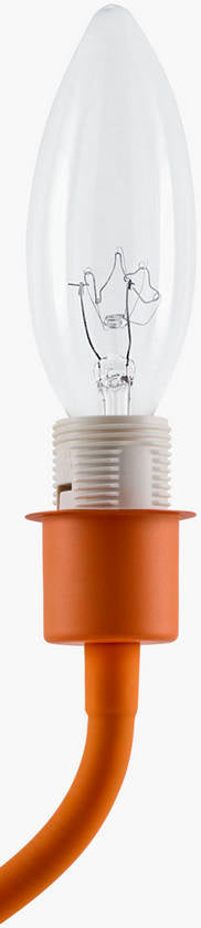 Shaquela Modern Orange Table Lamp