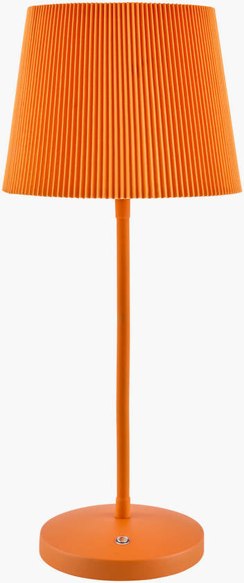 Shaquela Modern Orange Table Lamp