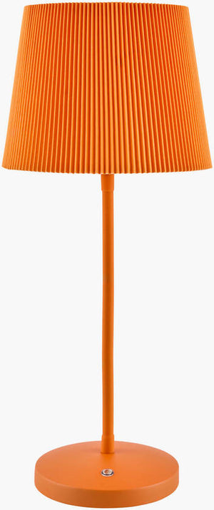 Shaquela Modern Orange Table Lamp