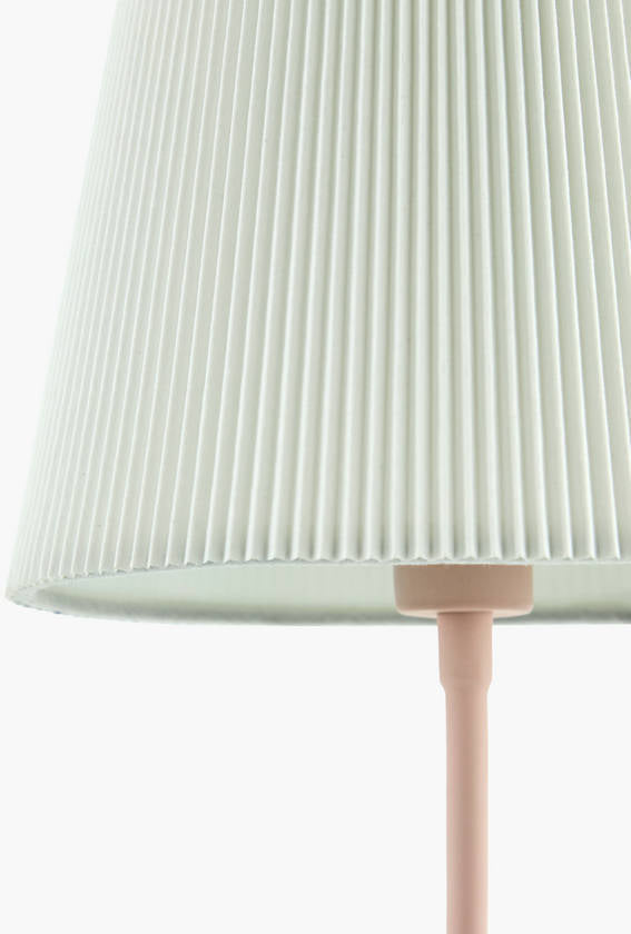 Shaquela Modern Pink/White Table Lamp