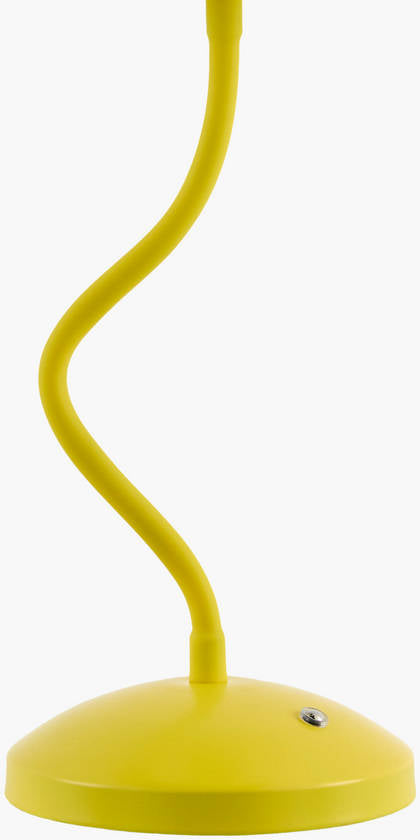 Shaquela Modern Yellow/White Table Lamp