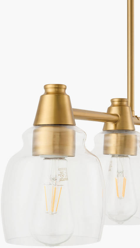 Jawaun Rustic Metallic - Brass Ceiling Lighting