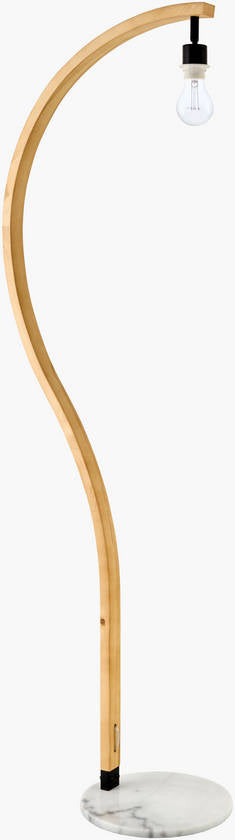 Herminia Traditional Cream Floor Lamp