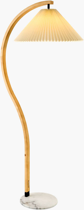 Herminia Traditional Cream Floor Lamp