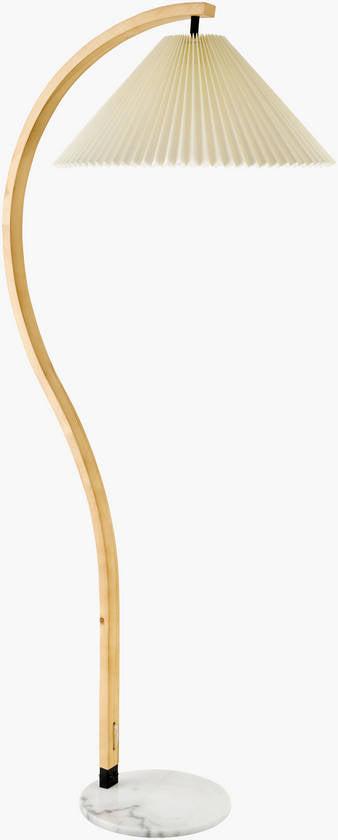 Herminia Traditional Cream Floor Lamp