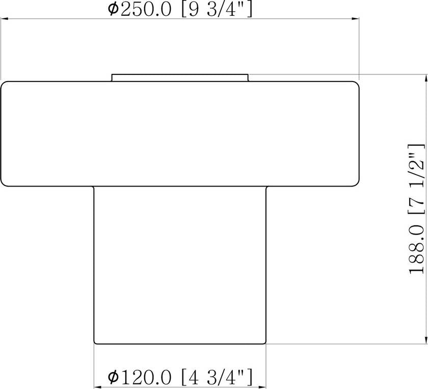 Dows Modern White Table Lamp