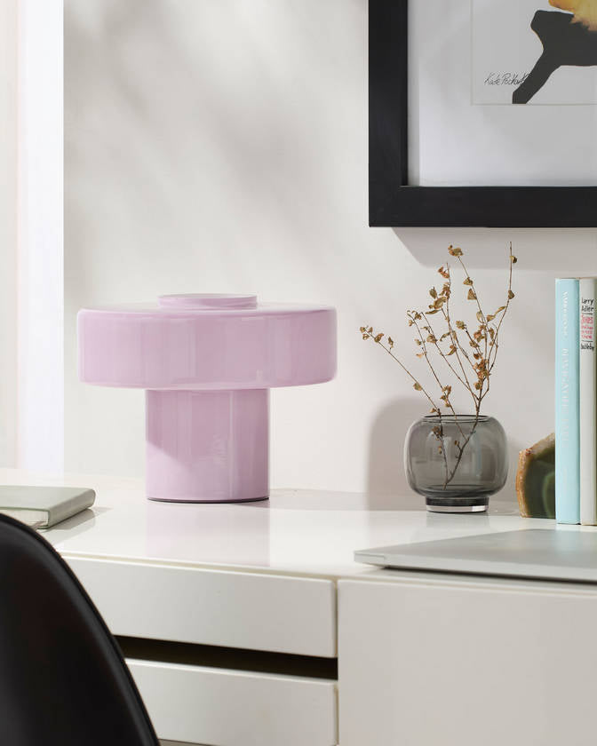 Dows Modern Purple Table Lamp