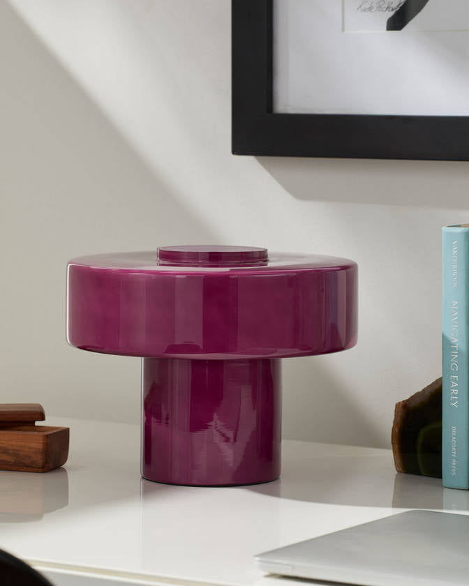 Dows Modern Plum Table Lamp