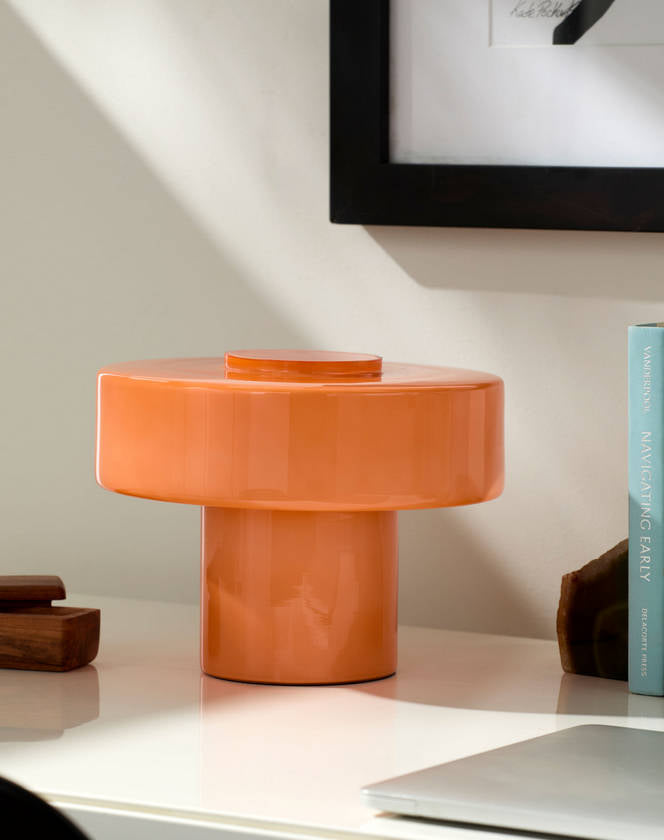Dows Modern Peach Table Lamp