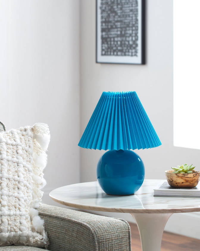 Heinz Cottage Blue Table Lamp