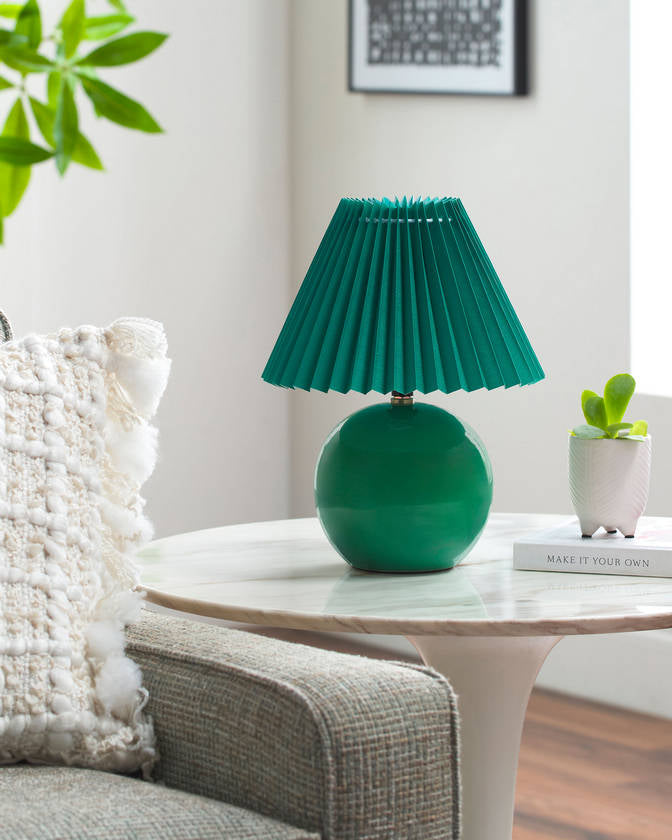 Heinz Cottage Dark Green Table Lamp