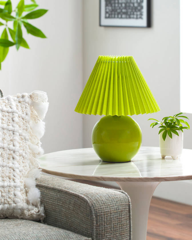 Heinz Cottage Green Table Lamp