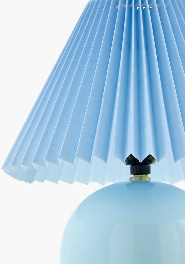 Heinz Cottage Bright Blue Table Lamp