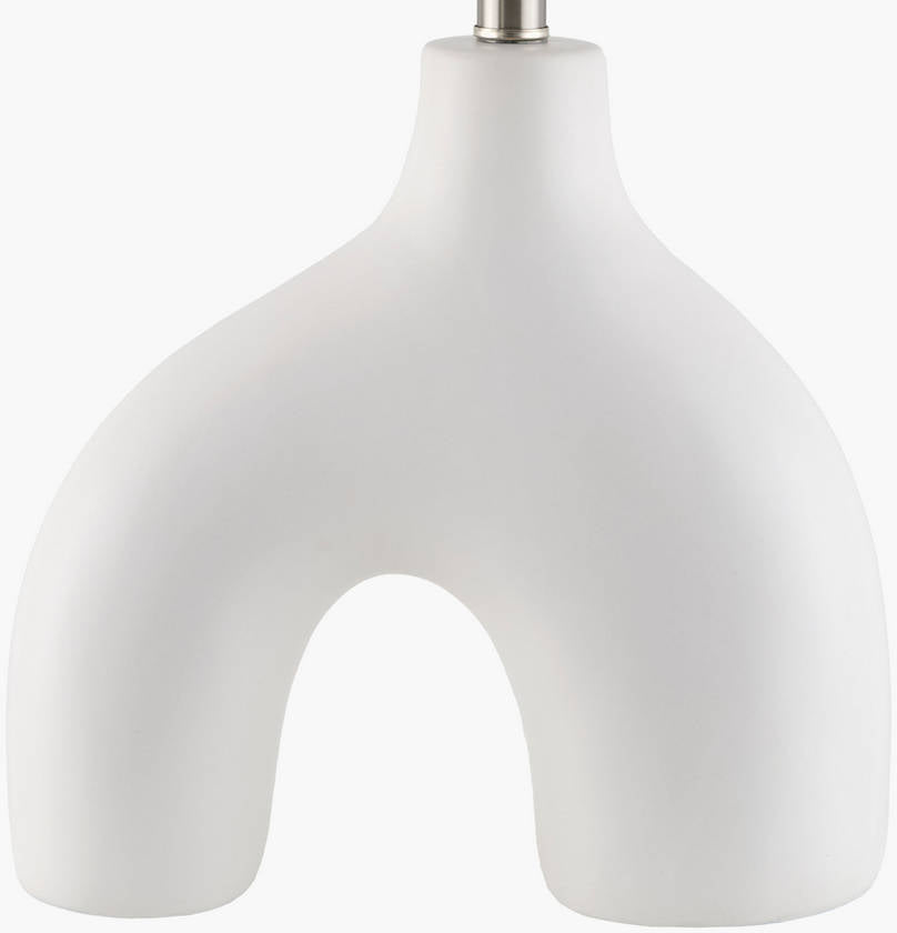 Creig Traditional White Table Lamp