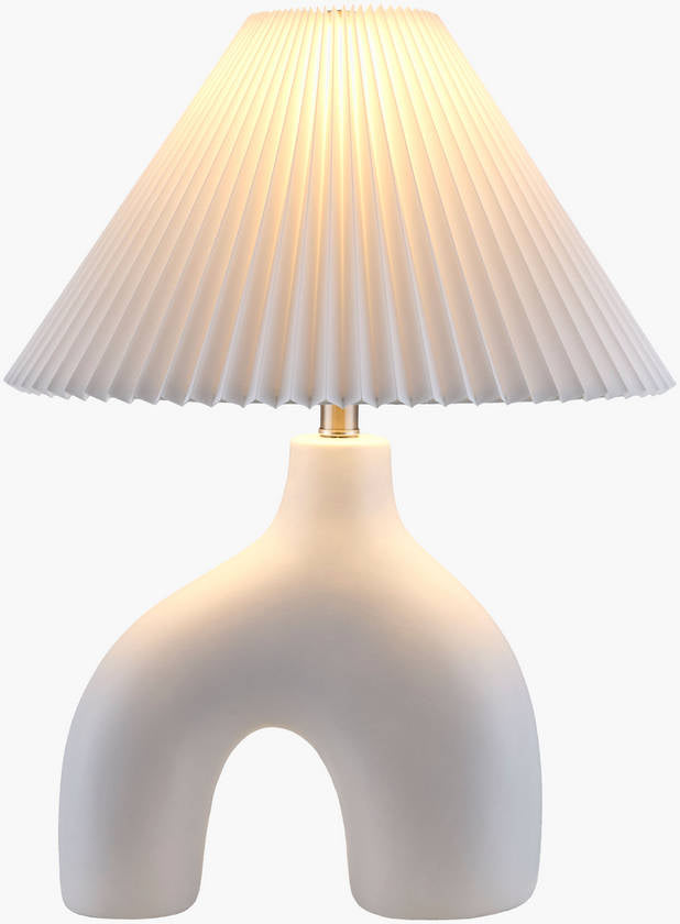 Creig Traditional White Table Lamp