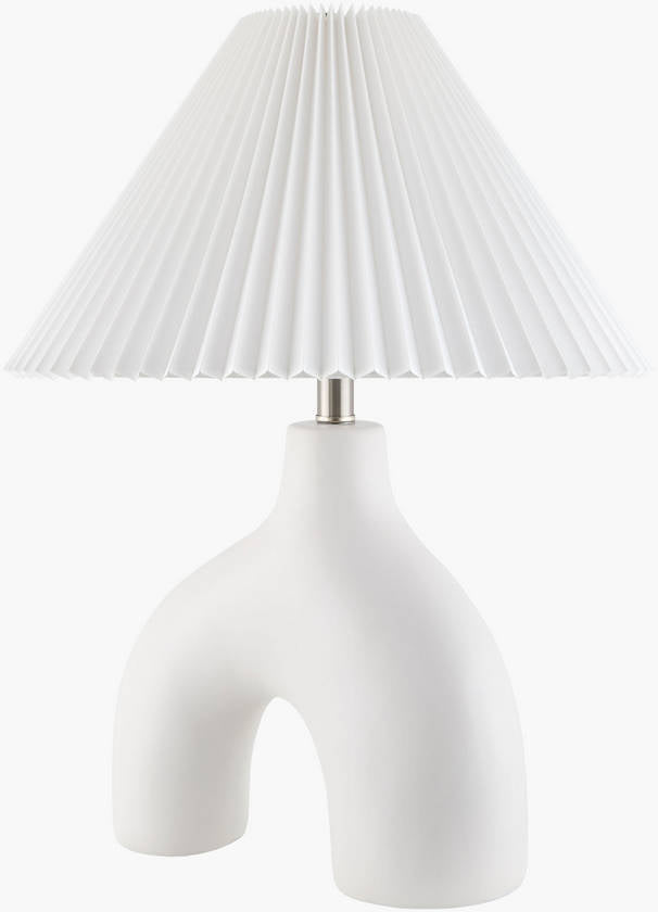 Creig Traditional White Table Lamp