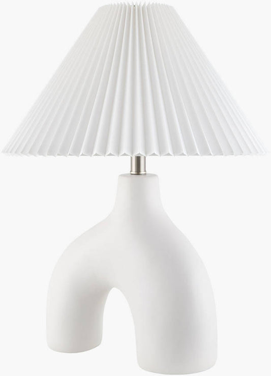 Creig Traditional White Table Lamp