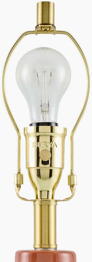 Creig Traditional Red Table Lamp