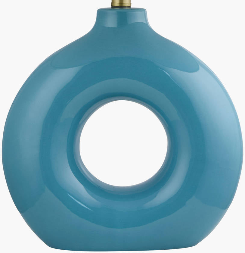 Mylinda Traditional Blue Table Lamp