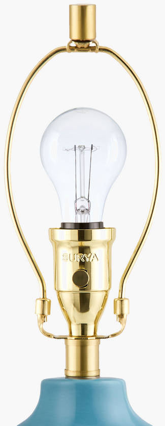 Mylinda Traditional Blue Table Lamp