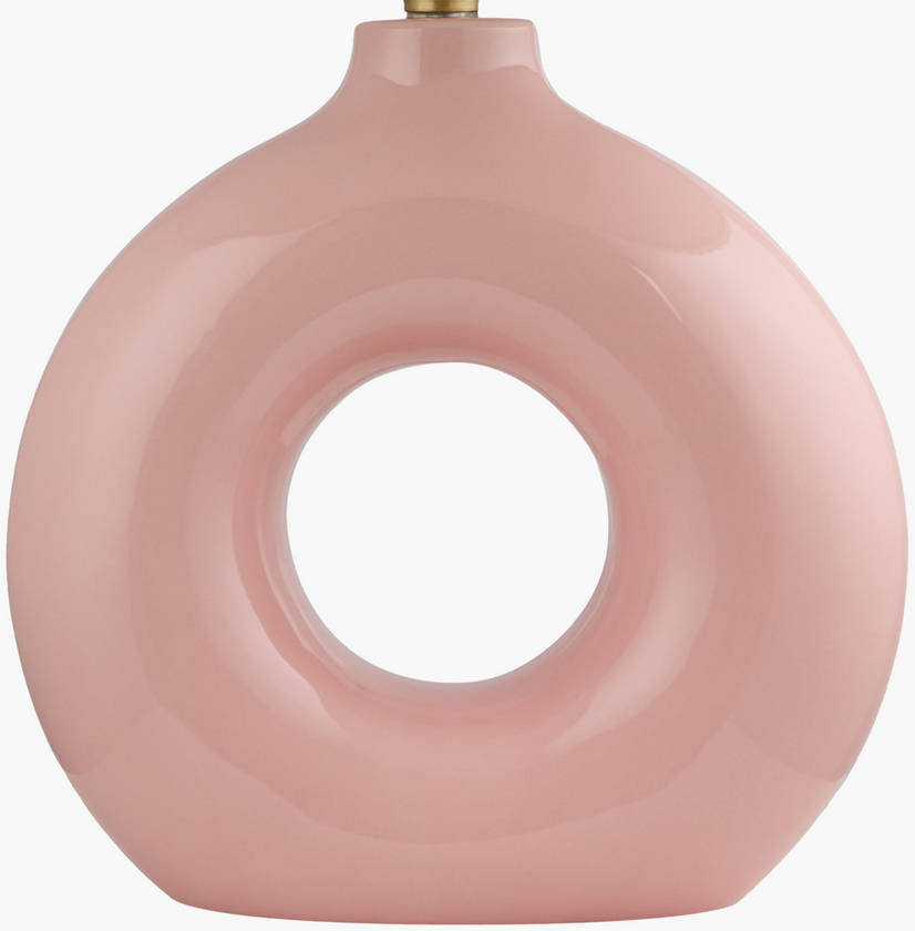 Mylinda Traditional Pink Table Lamp