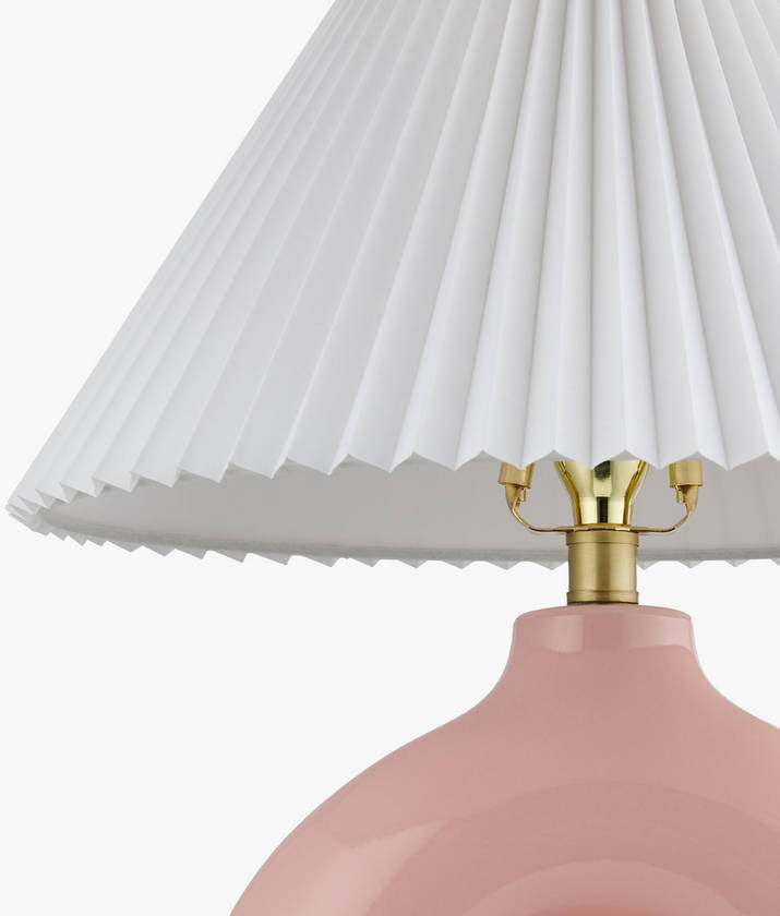 Mylinda Traditional Pink Table Lamp