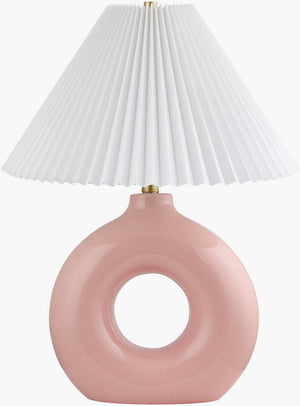 Mylinda Traditional Pink Table Lamp