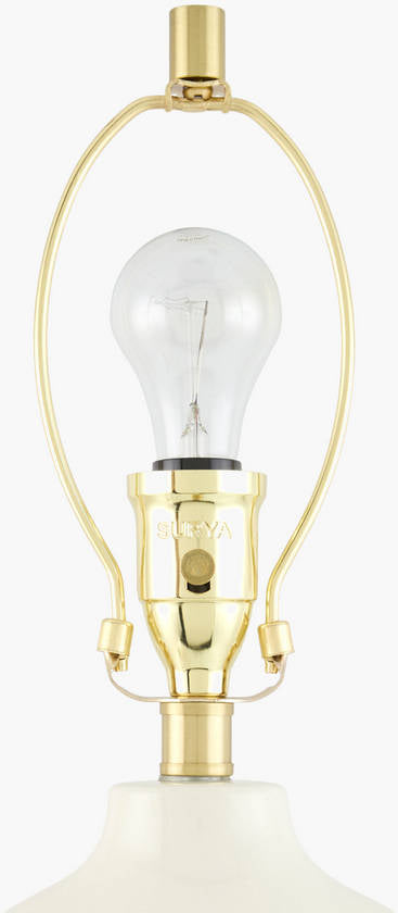 Mylinda Traditional White Table Lamp