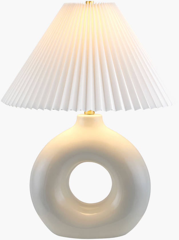 Mylinda Traditional White Table Lamp