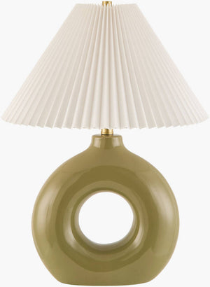 Mylinda Traditional Green Table Lamp