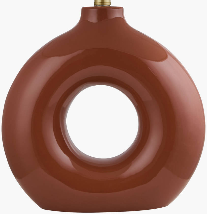 Mylinda Traditional Red Table Lamp