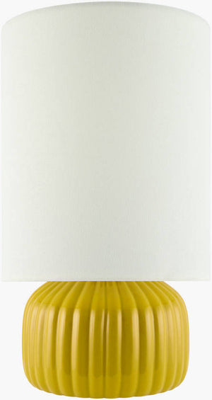Ashton Traditional Yellow Table Lamp