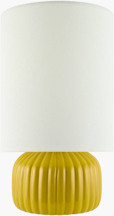 Ashton Traditional Yellow Table Lamp