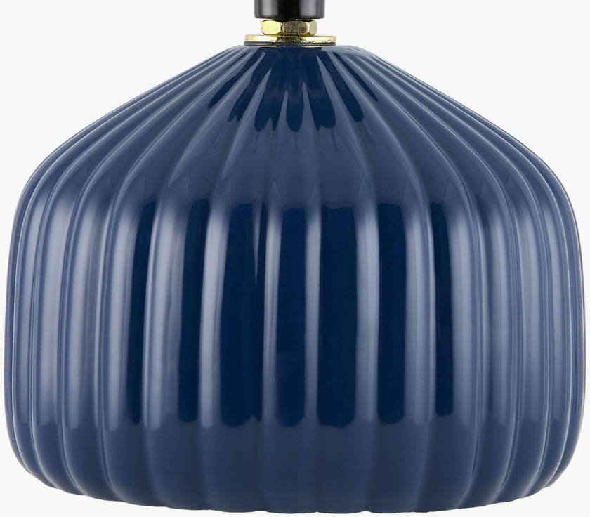 Ashton Traditional Blue Table Lamp
