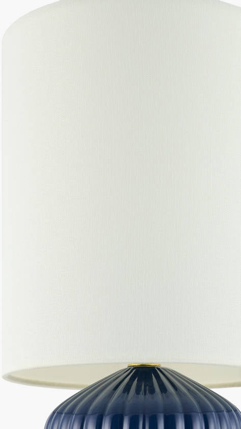 Ashton Traditional Blue Table Lamp