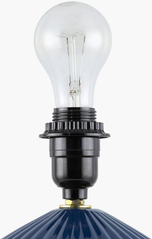 Ashton Traditional Blue Table Lamp