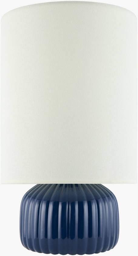 Ashton Traditional Blue Table Lamp