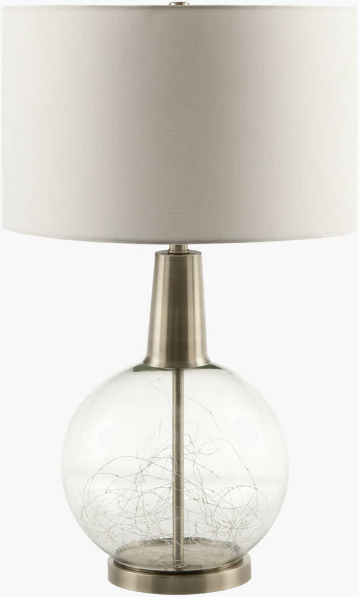 Mauricia Global Metallic - Nickel Table Lamp