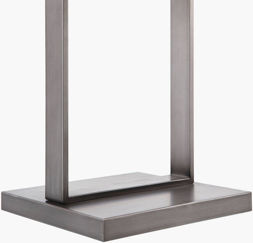 Marni Rustic Silver Gray Table Lamp