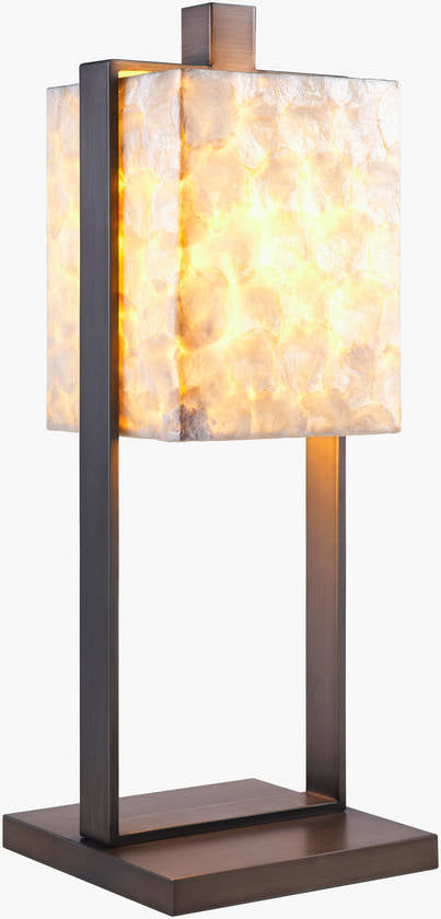 Marni Rustic Silver Gray Table Lamp