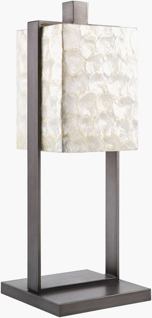 Marni Rustic Silver Gray Table Lamp