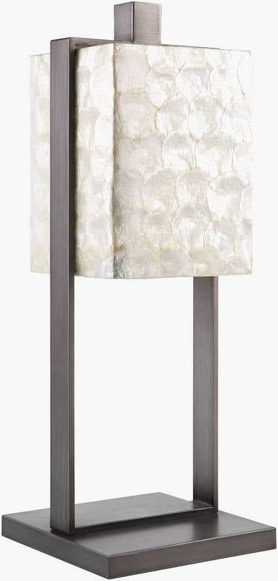 Marni Rustic Silver Gray Table Lamp